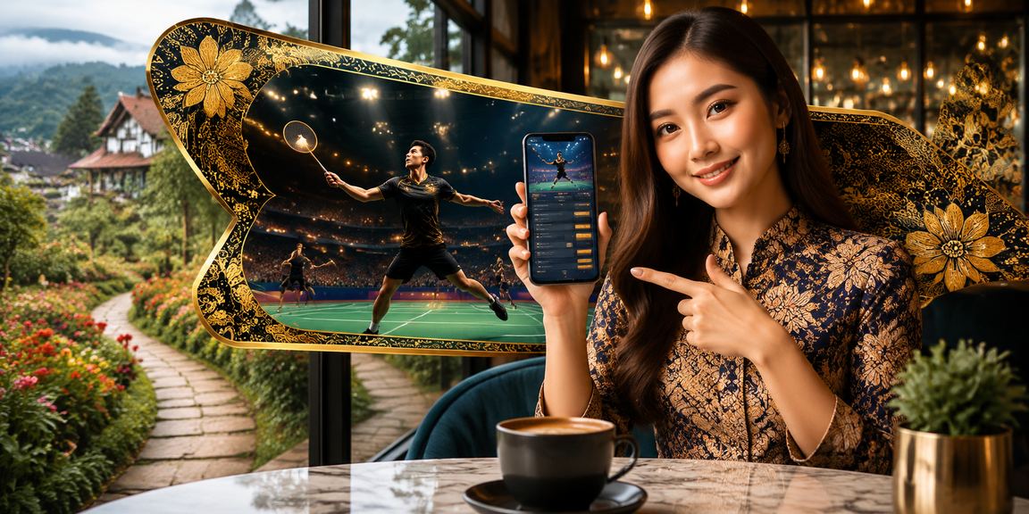 Pengguna Malaysia bergaya batik bermain kasino dan poker dari telefon mudah alih