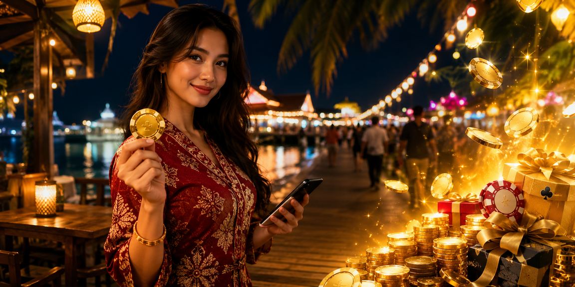 Pemain di Terengganu Malaysia membuat deposit untuk permainan meja dalam talian